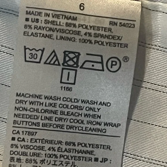 Banana Republic Light Gray Blazer - Picture 8 of 9